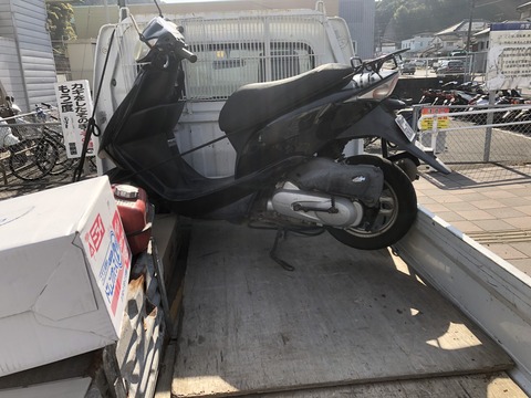 バイク処分ご依頼カスタマーマンション管理人さん