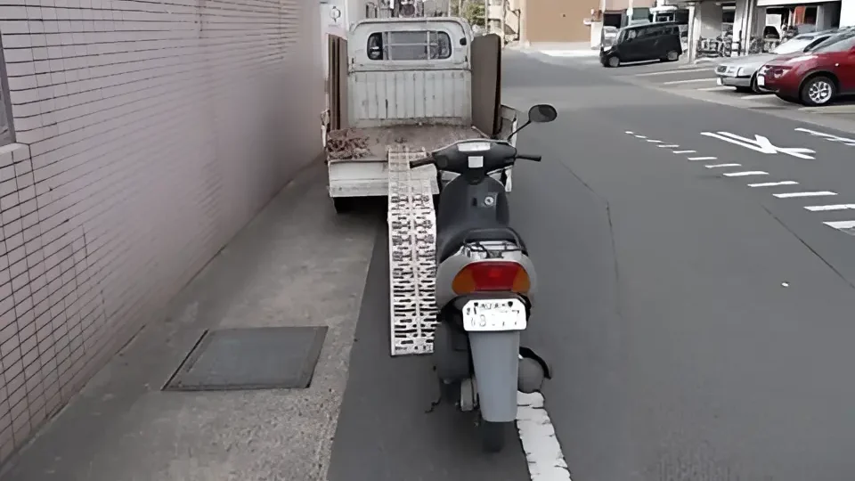 バイク処分ご依頼 大学卒業予定のお客様