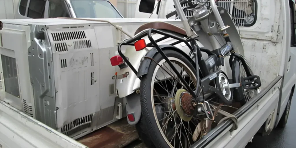 鹿児島市中央町・小松原・日置市での無料回収事例｜家電＆バイクを再利用へ