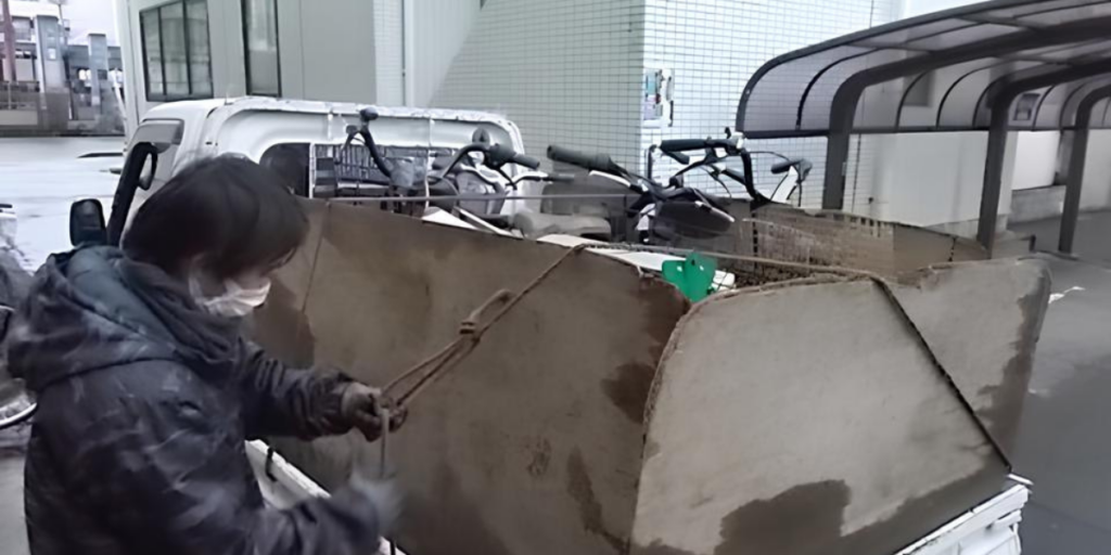 鹿児島中央駅近くの放置自転車撤去、鴨池でのバイク・エアコン回収事例｜鹿児島市無料回収