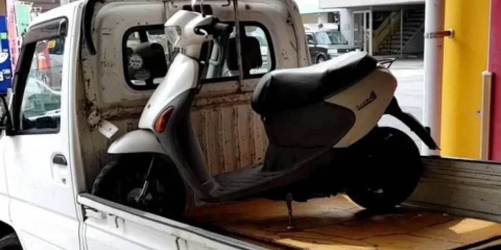 鹿児島市宇宿・東谷山での原付バイク無料回収事例｜引越し不用品も対応